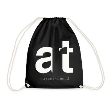 art - Est un état d’esprit - Sac de sport léger - noir - Devant