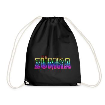 Zümra RS Arc-en-ciel - Sac de sport léger - noir - Devant