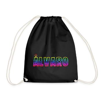 Alvaro RS Arc-en-ciel - Sac de sport léger - noir - Devant