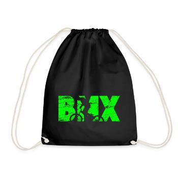 BMX - Turnbeutel - Schwarz - Vorne