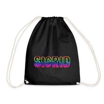sigrid rs arc-en-ciel - Sac de sport léger - noir - Devant