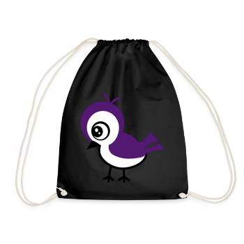 birdy - Sac de sport léger - noir - Devant