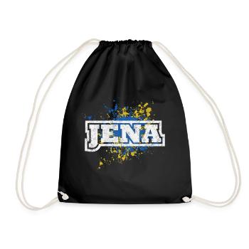 Jena - Turnbeutel - Schwarz - Vorne