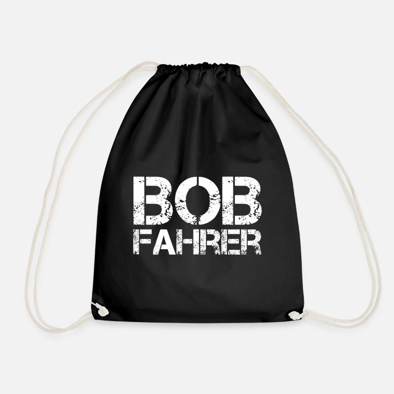 Bob Fahrer schwarz - Turnbeutel - Schwarz