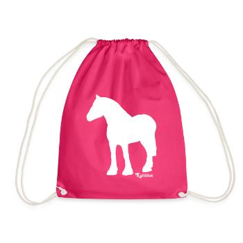 schimmel-kaltblut - Turnbeutel - Fuchsia - Vorne