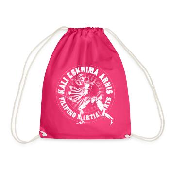 Kali Eskrima Arnis - Turnbeutel - Fuchsia - Vorne