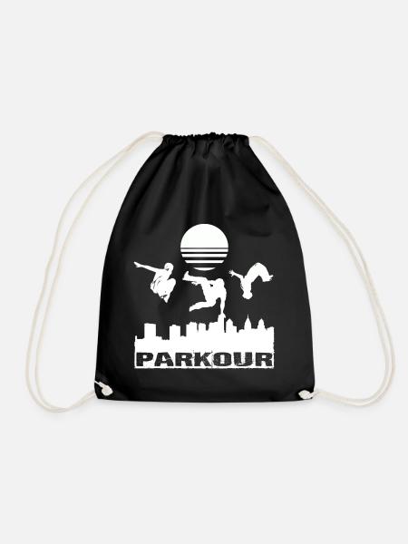 Parkour - Turnbeutel - Schwarz