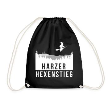 Hexenstieg - Turnbeutel - Schwarz - Vorne