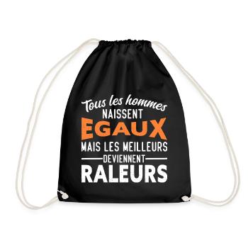 les meilleurs Raleurs - Sac de sport léger - noir - Devant