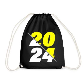 Année 2024 - Sac de sport léger - noir - Devant