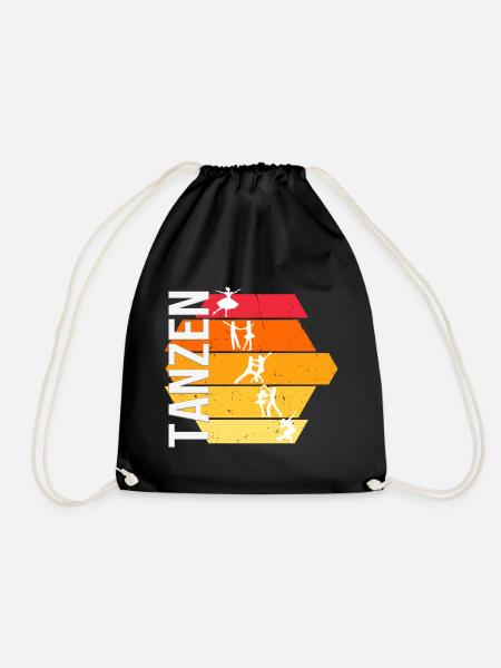 Tanzen - Turnbeutel - Schwarz