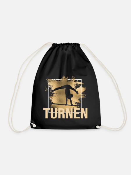 Turnen - Turnbeutel - Schwarz