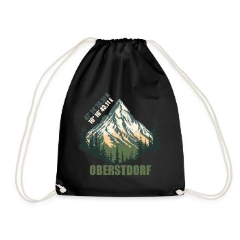 Oberstdorf - Turnbeutel - Schwarz - Vorne