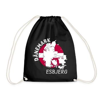 Esbjerg - Drawstring Bag - black - Front