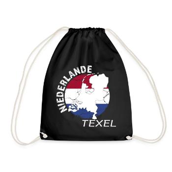 Texel - Drawstring Bag - black - Front