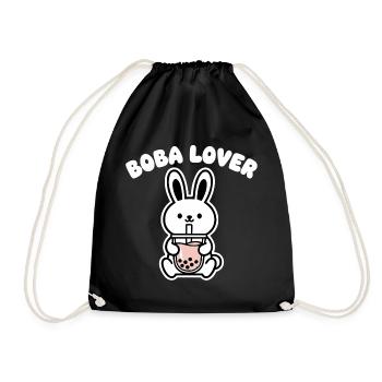 Boba Bunny Lover - Sac de sport léger - noir - Devant