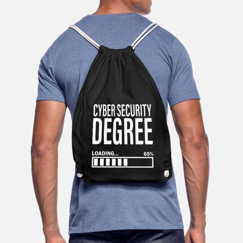 Cybersecurity Student Engineer Cyber Security Drawstring Bag
