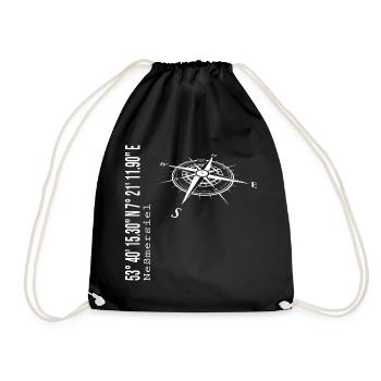 Neßmersiel - Sac de sport léger - noir - Devant