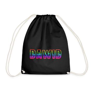 dawid rs arc-en-ciel - Sac de sport léger - noir - Devant