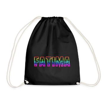Fatima RS Arc-en-ciel - Sac de sport léger - noir - Devant