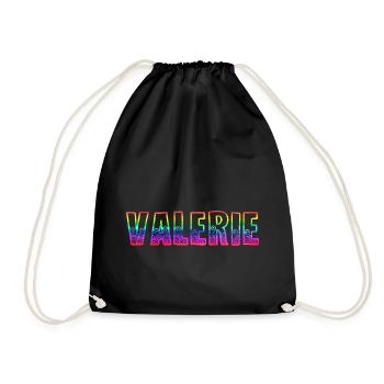 valérie rs arc-en-ciel - Sac de sport léger - noir - Devant