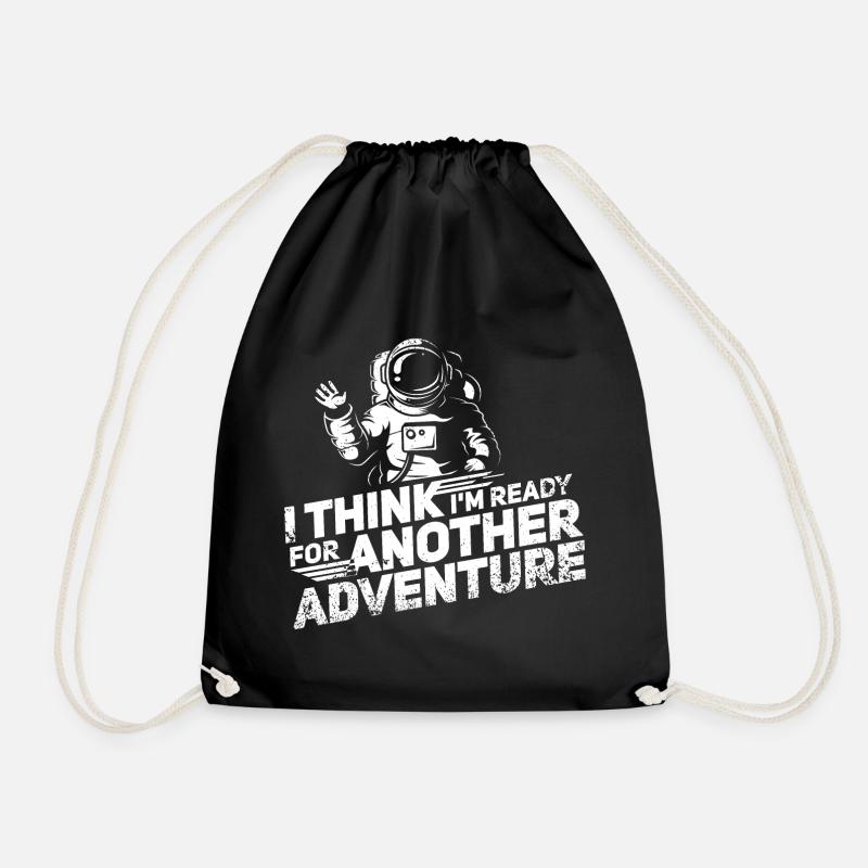 Astronaut Space Weltall - Turnbeutel - Schwarz