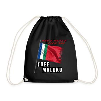 Moluques libres - Sac de sport léger - noir - Devant
