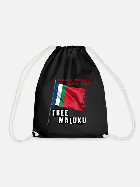 Kostenloses Maluku - Turnbeutel - Schwarz