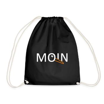 Möve Moin w o b - Turnbeutel - Schwarz - Vorne