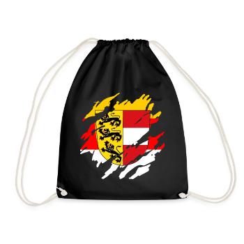 Real Klagenfurt & Carinthia Patriots & Holidaymakers - Drawstring Bag - black - Front