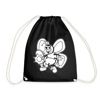 Table Tennis Bee Ping-Pong Outfit Bees - Sac de sport léger - noir - Devant