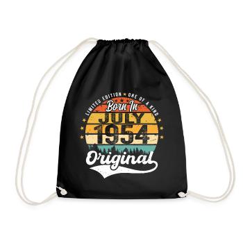 1954 Juillet - Années de grandeur depuis juillet 1954 - Sac de sport léger - noir - Devant