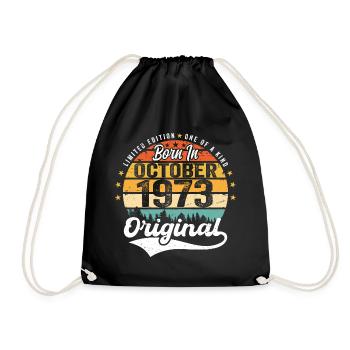 Legendary since October 1973 Limited Edition - Turnbeutel - Schwarz - Vorne