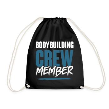 Équipe de musculation - Sac de sport léger - noir - Devant