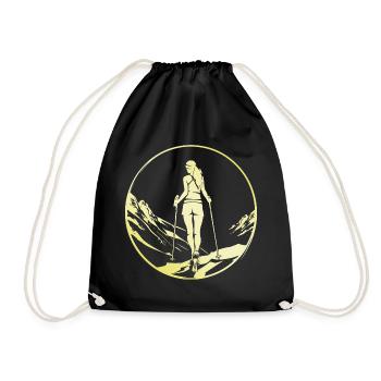 Marche Nordique Femme - Sac de sport léger - noir - Devant