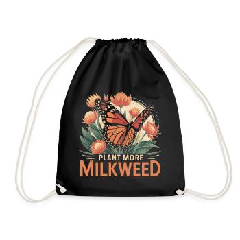 Protégez les papillons monarques - Sac de sport léger - noir - Devant