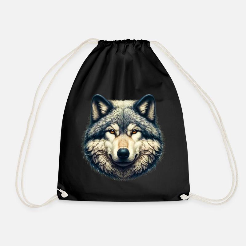 Loup - Sac de sport léger - noir