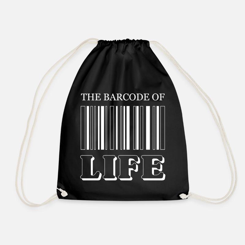 The Barcode of Life / Der Strichcode des Lebens - Turnbeutel - Schwarz
