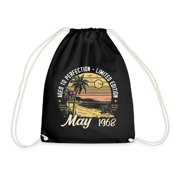 Légendaire depuis mai 1968, mai 1968 - Sac de sport léger - noir - Devant