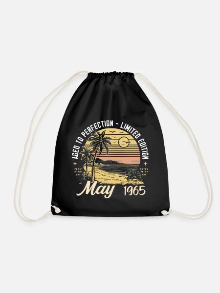 Legendär seit Mai 1965, May 1965 - Turnbeutel - Schwarz