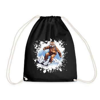 Guépard Ski Ski - Sac de sport léger - noir - Devant