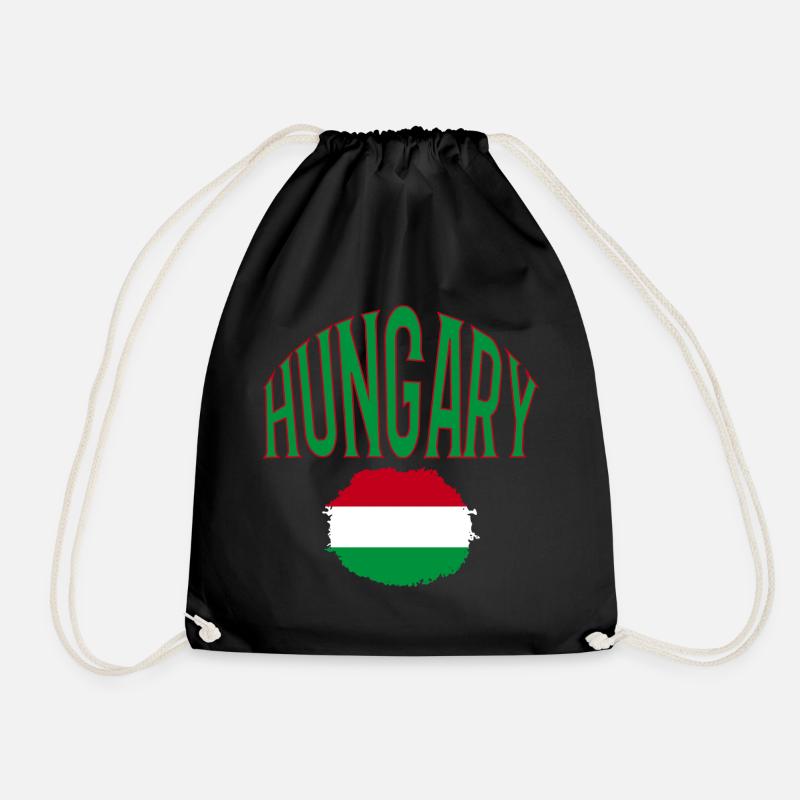 Hungary - Turnbeutel - Schwarz