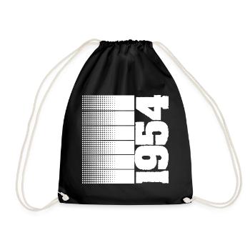 Hobby 1954 - Drawstring Bag - black - Front