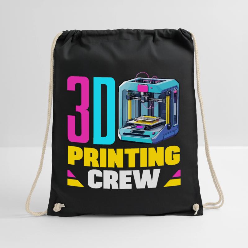 Équipe de robotique spatiale d’impression 3D Crew Maker Drôle Sac de sport léger