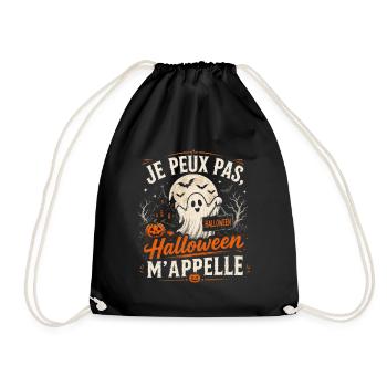 Je peux pas, Halloween m'appelle - Sac de sport léger - noir - Devant