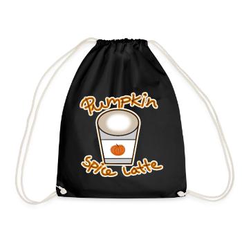 Pumpkin Spice Latte - Turnbeutel - Schwarz - Vorne