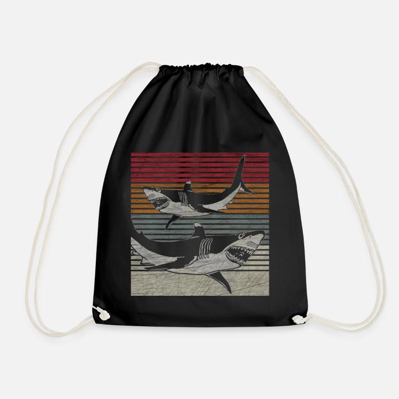Requins - Sac de sport léger - noir