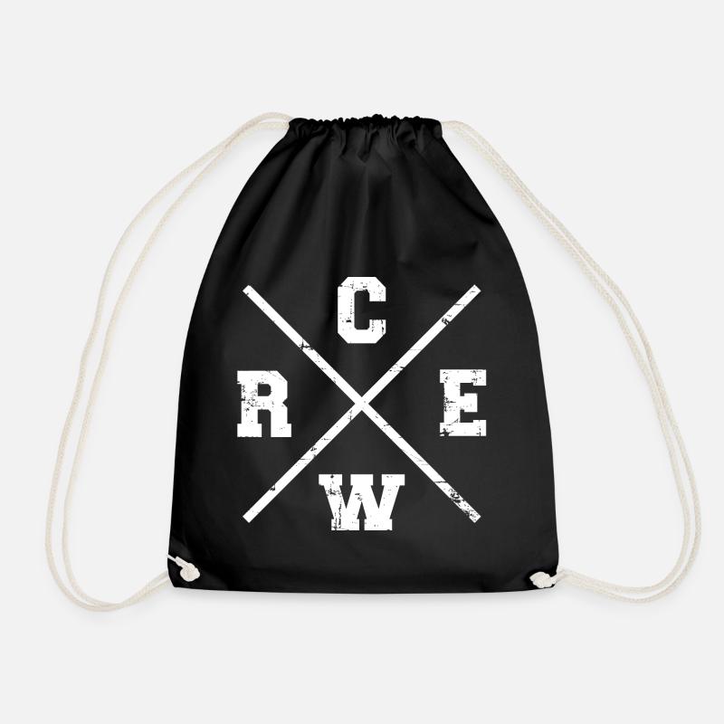 Crew - Turnbeutel - Schwarz