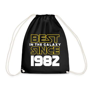 Meilleur De La Galaxie 1982 40 Ans Anniversaire - Sac de sport léger - noir - Devant