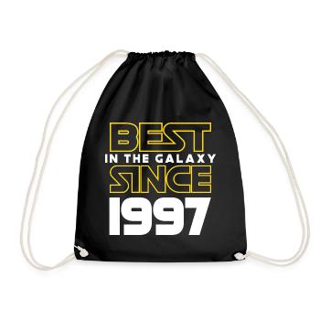 Best of the Galaxy 1997 25 Jahre Jubiläum - Turnbeutel - Schwarz - Vorne